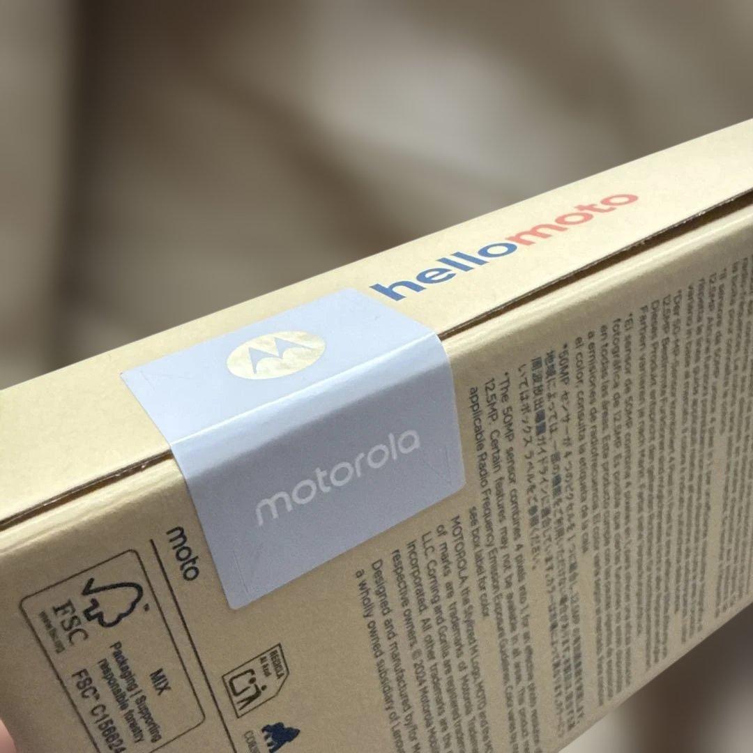 最短当日発送 新品未開封 Motorola moto g05 128G ブルー①