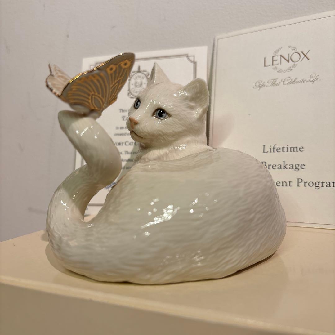 レノックス　lenox フィギュリン　猫