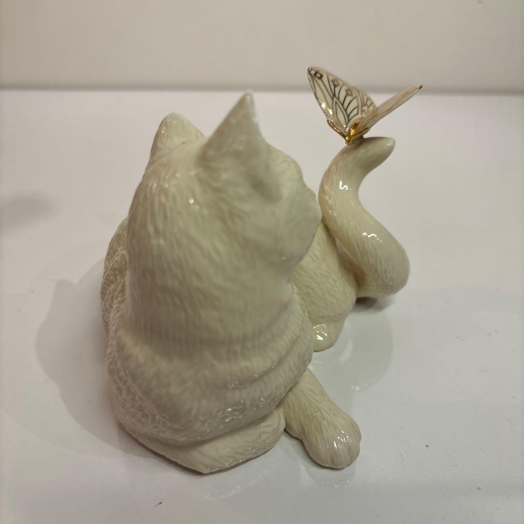 レノックス　lenox フィギュリン　猫