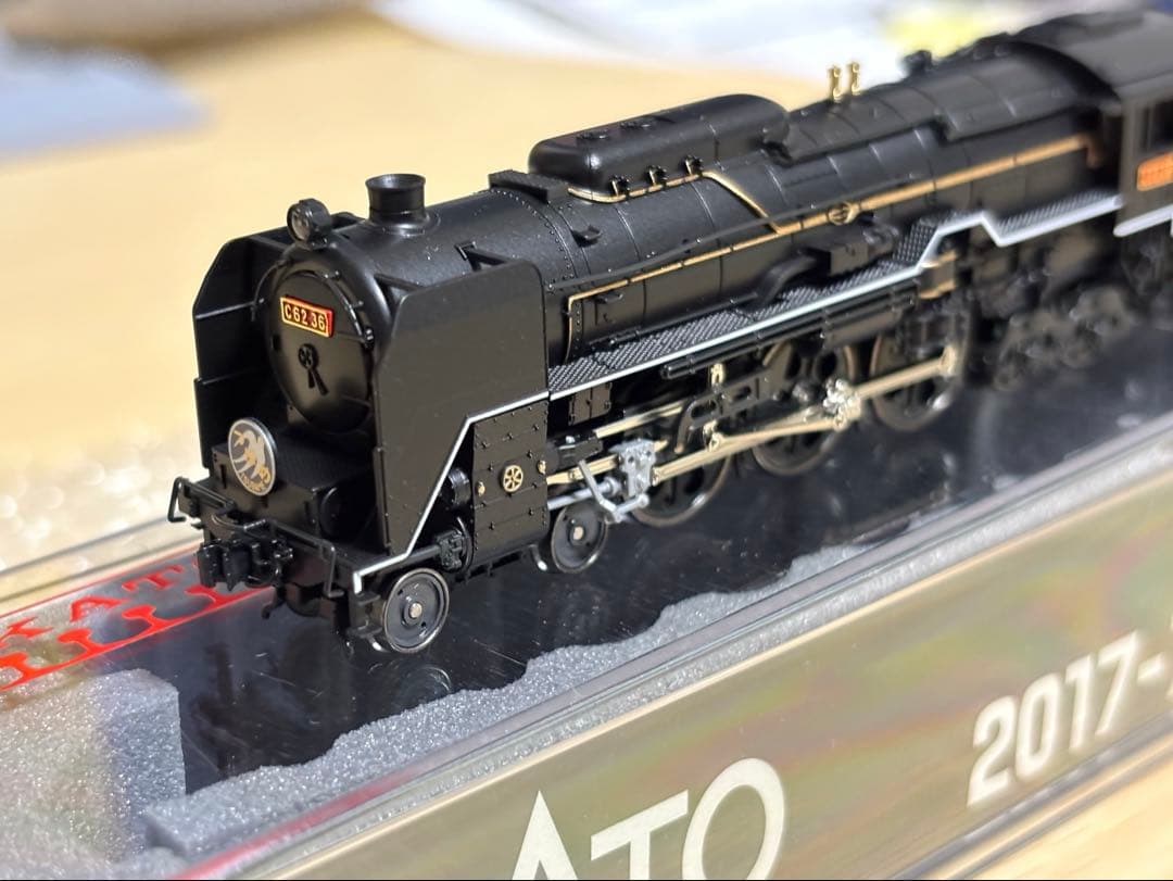 KATO C62東海道型　蒸気機関車 Nゲージ