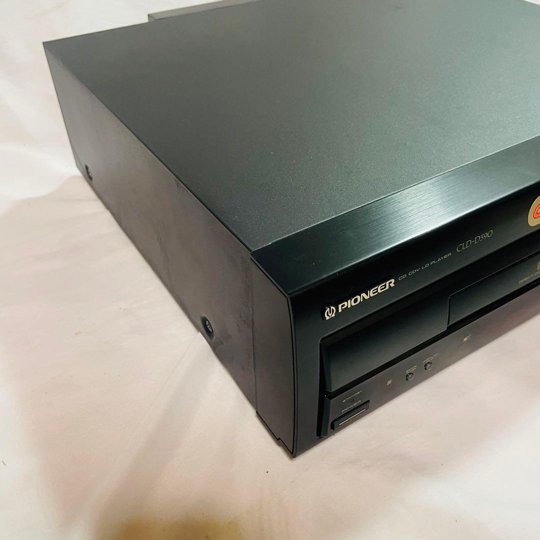 Pioneer CLD-D590 CD LD CDV レーザーディスク　未使用