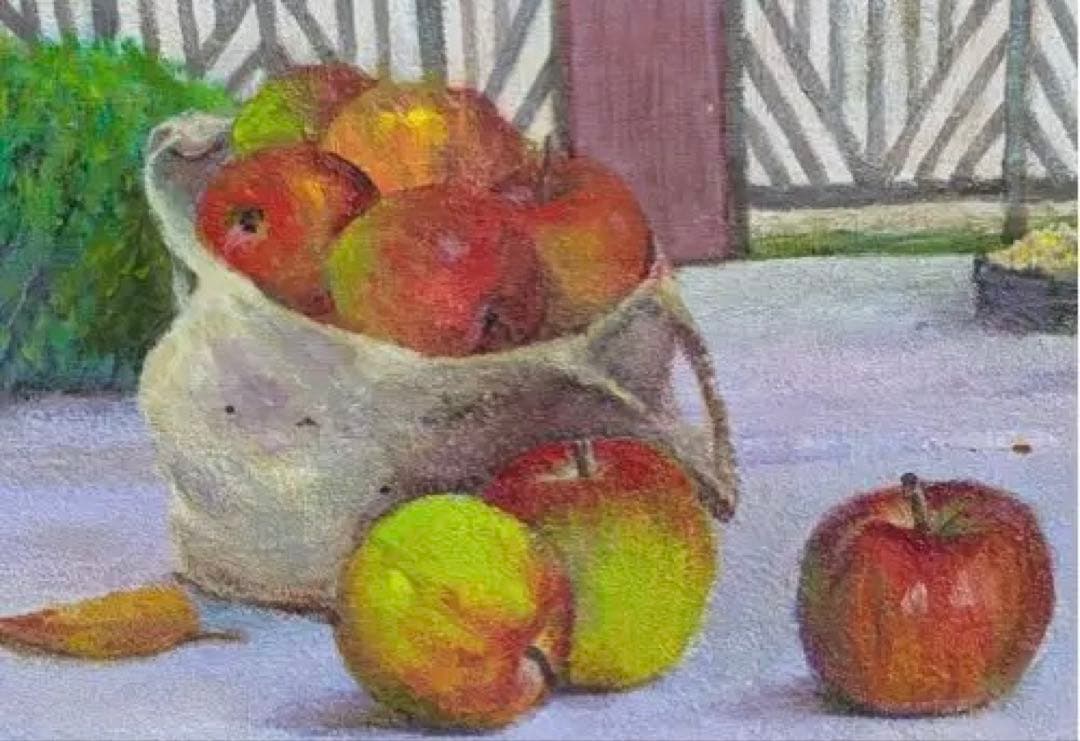 石井武夫　絵画　油絵　F6号