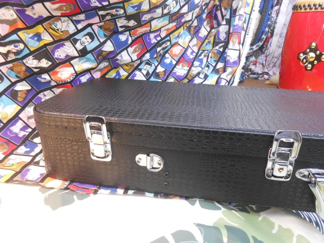 ☆新品未使用(送料無料)13.980円　沖縄三線専用　一丁入ふかふかハードケース