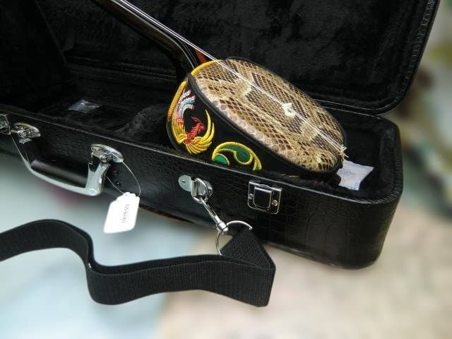 ☆新品未使用(送料無料)13.980円　沖縄三線専用　一丁入ふかふかハードケース