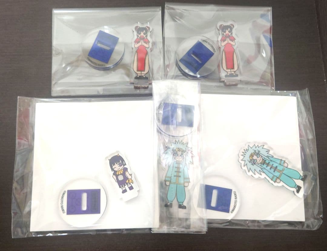 金色のガッシュ!!と雷句誠原画展　ミニアクリルスタンド　コンプリートセット