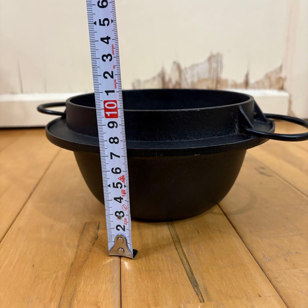 ☆岩鋳☆IWACHU ごはん鍋　2合炊　かまど　南部鉄器　鋳物　羽釜
