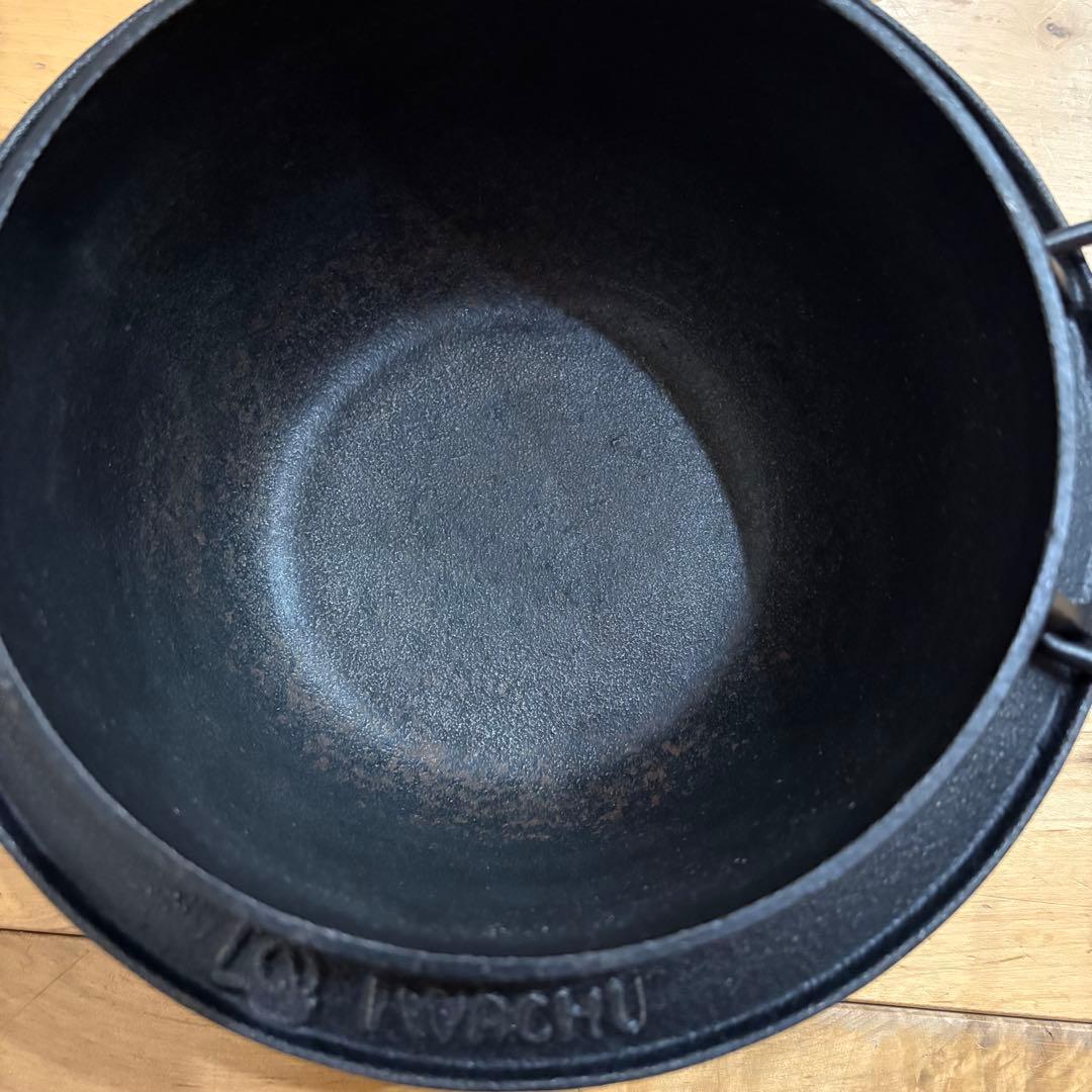 ☆岩鋳☆IWACHU ごはん鍋　2合炊　かまど　南部鉄器　鋳物　羽釜