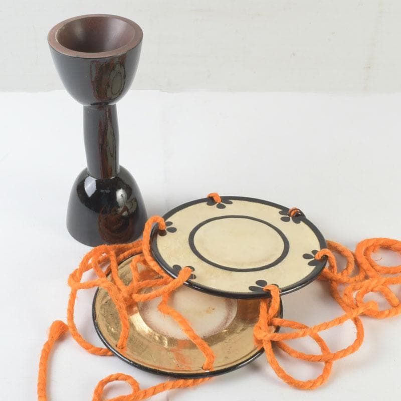 和楽器　鼓　大鼓胴　能楽　雅楽　ハードケース付　V　9961A