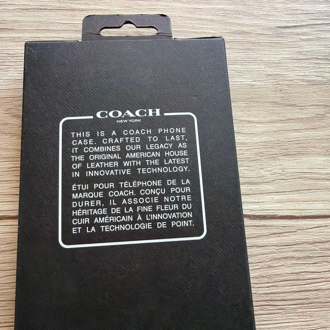 【新品未使用】COACH iPhone 16 スリムラップケース 恐竜柄