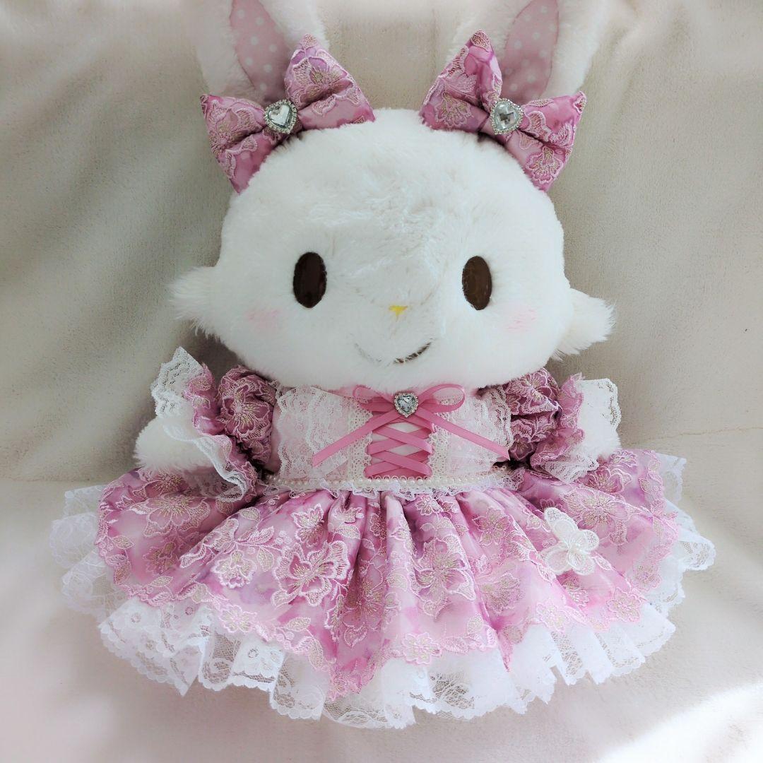 ウィッシュミーメルコスチューム　メルメルドール　金糸のピンク紫コス　1478