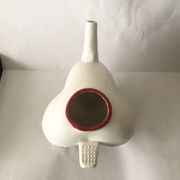 赤絵水注