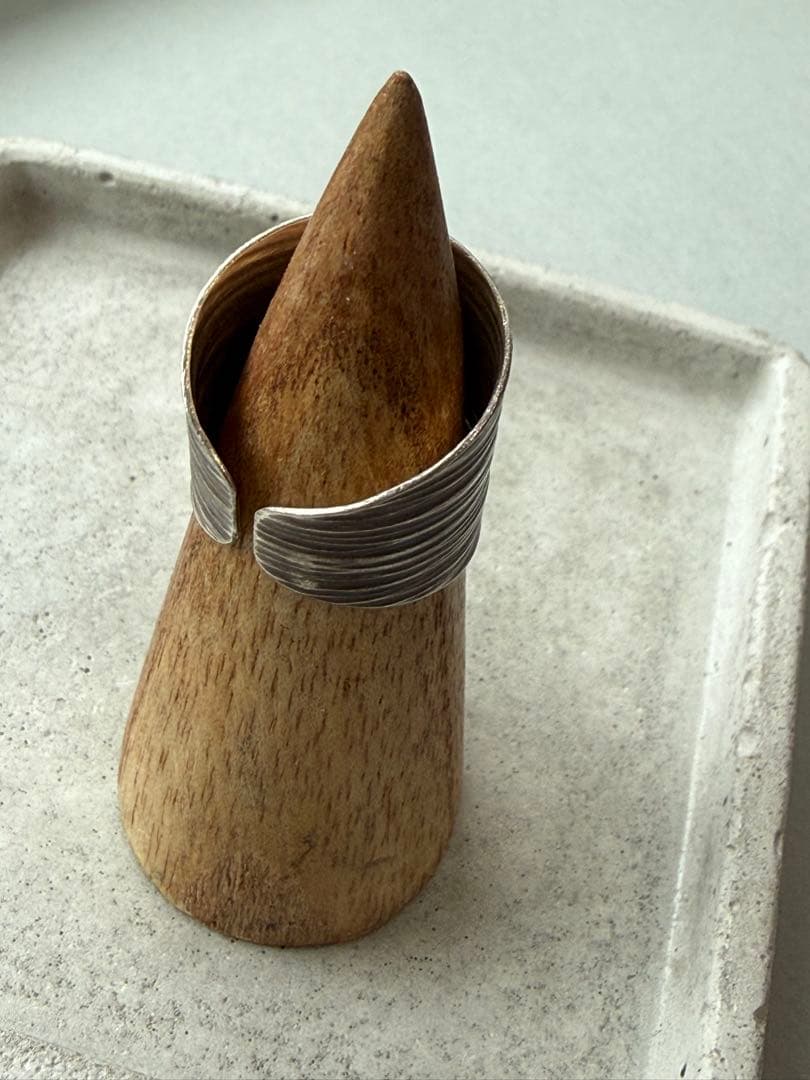 ガトーショコラ出品 カレンシルバー リング 14.16号
