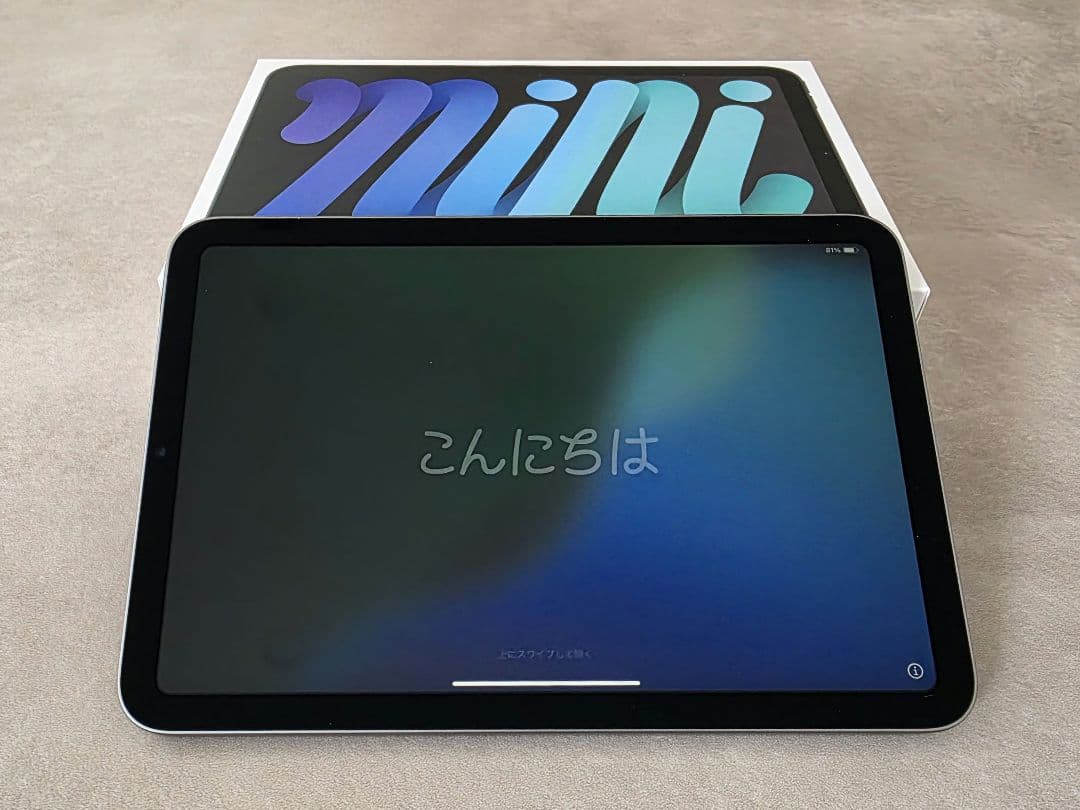 ほぼ新品 iPad mini 7 WiFiモデル 128GB スペースグレイ