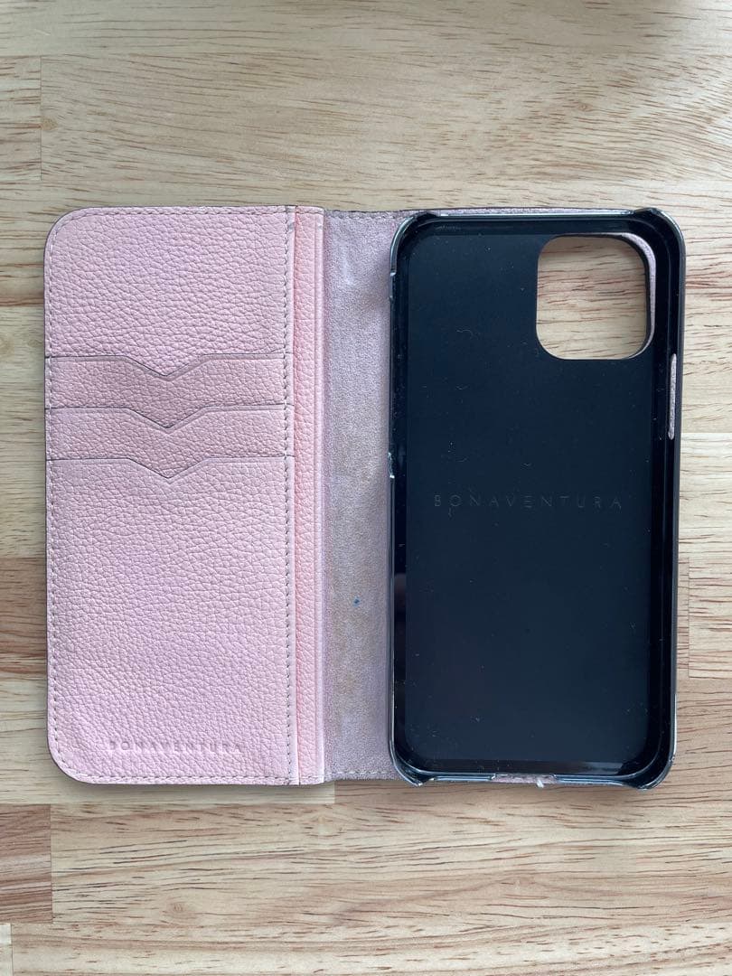ボナベンチュラ　iPhone12pro グレージュ　サクラ