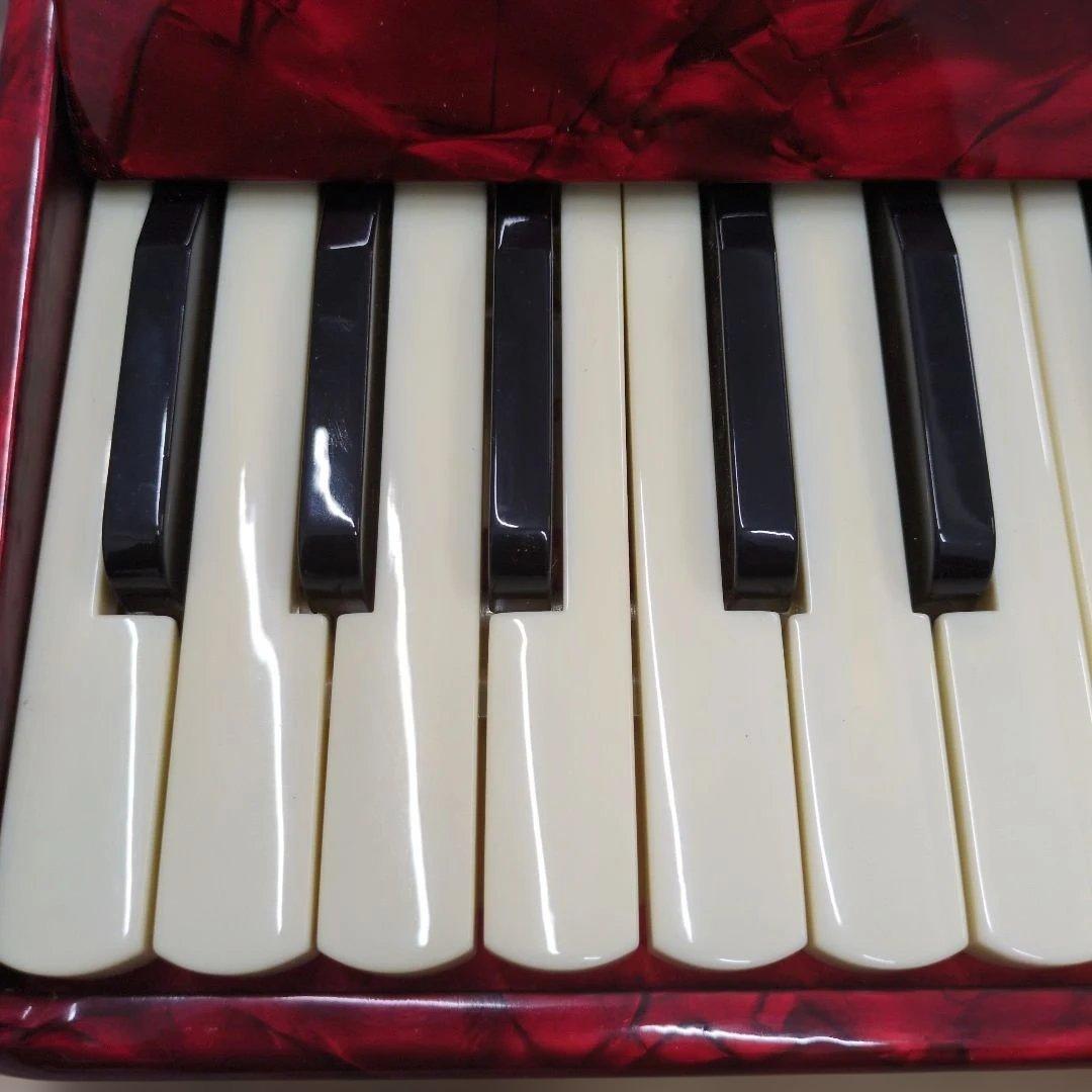 Yamaha アコーディオン レッド B-27C袋付き