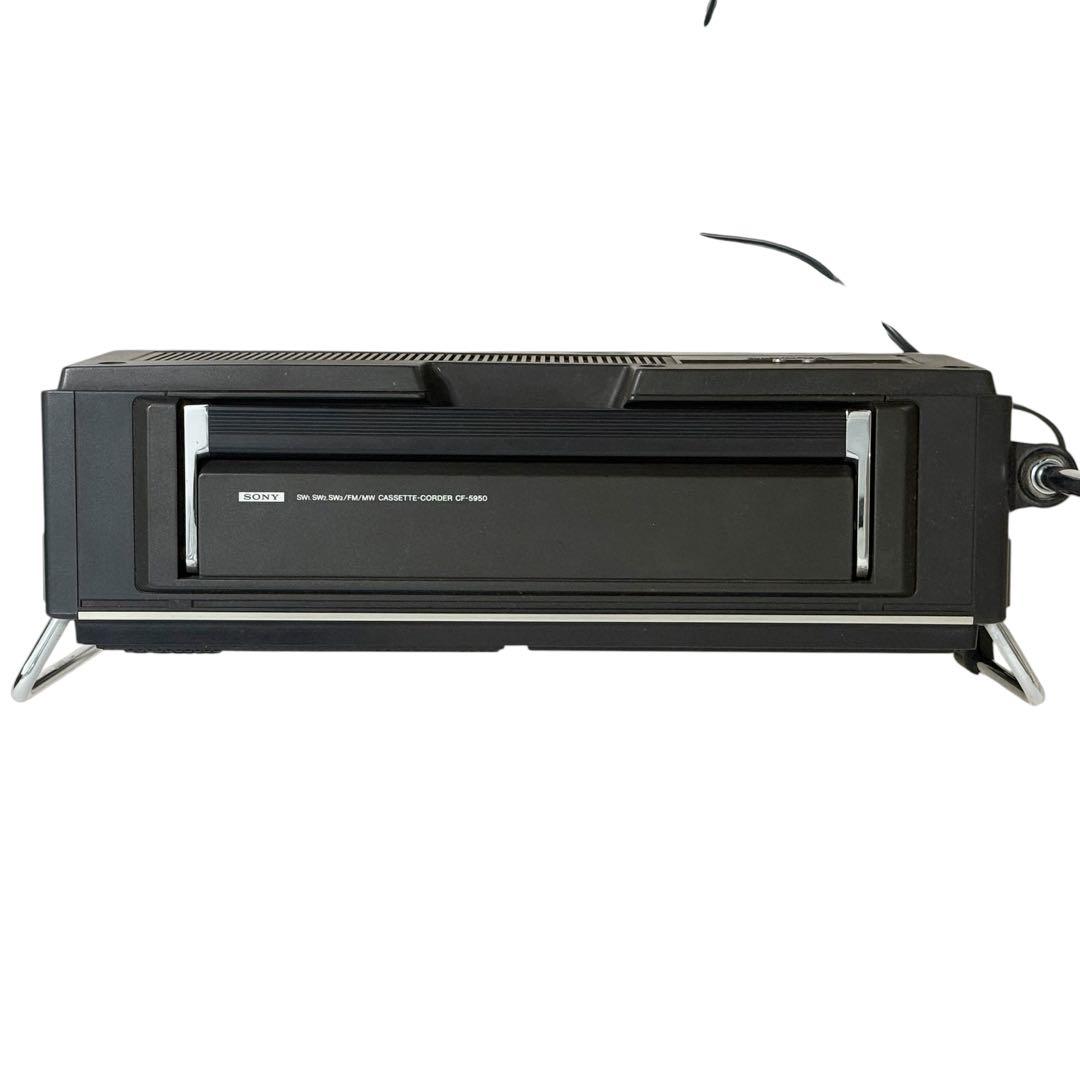 SONY ソニー CF-5950 BCLラジカセ ラジオ動作品 アンテナ良好