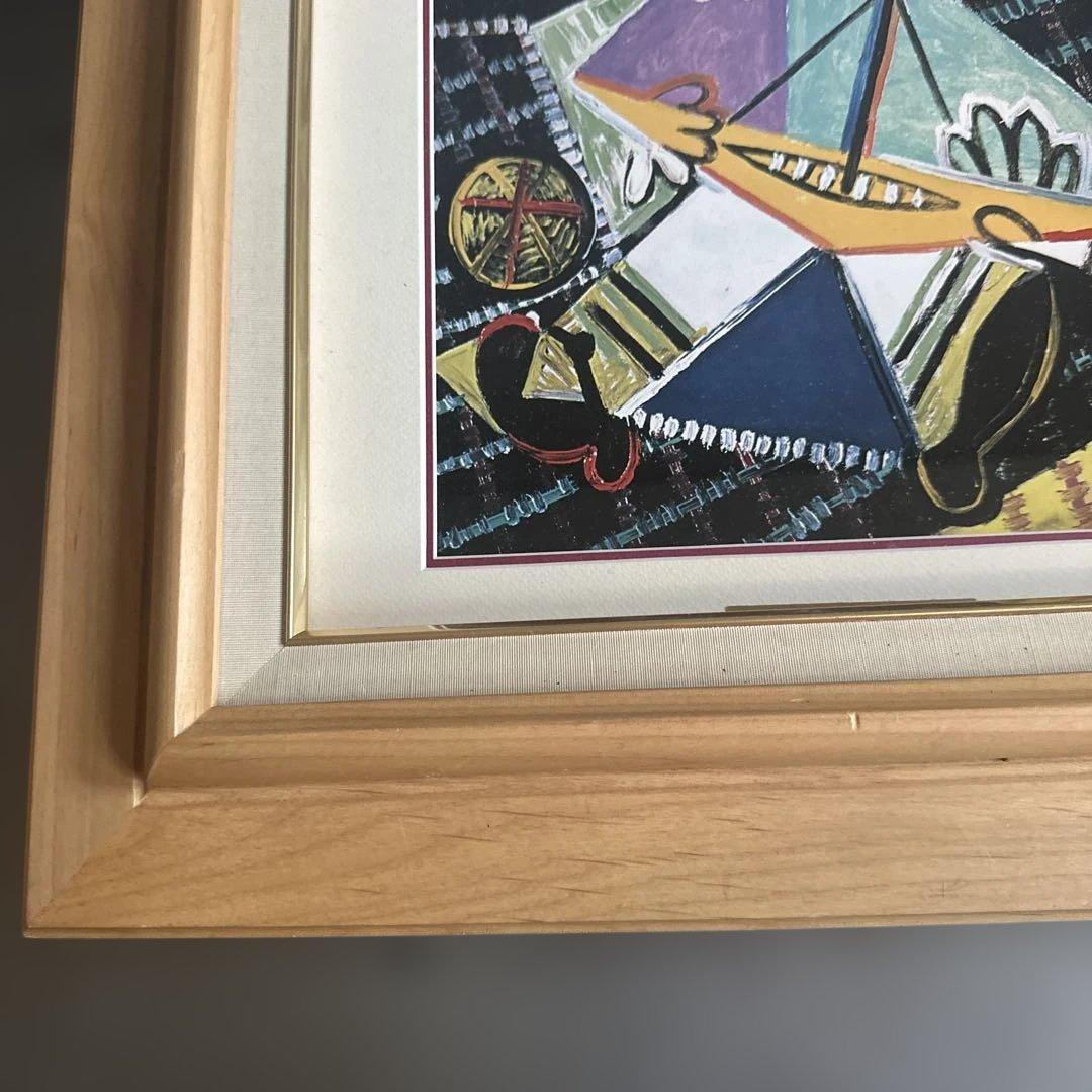 瞬間的お値下げ❣️サマーセール‼️パブロ・ピカソ 女と船 絵画　印刷