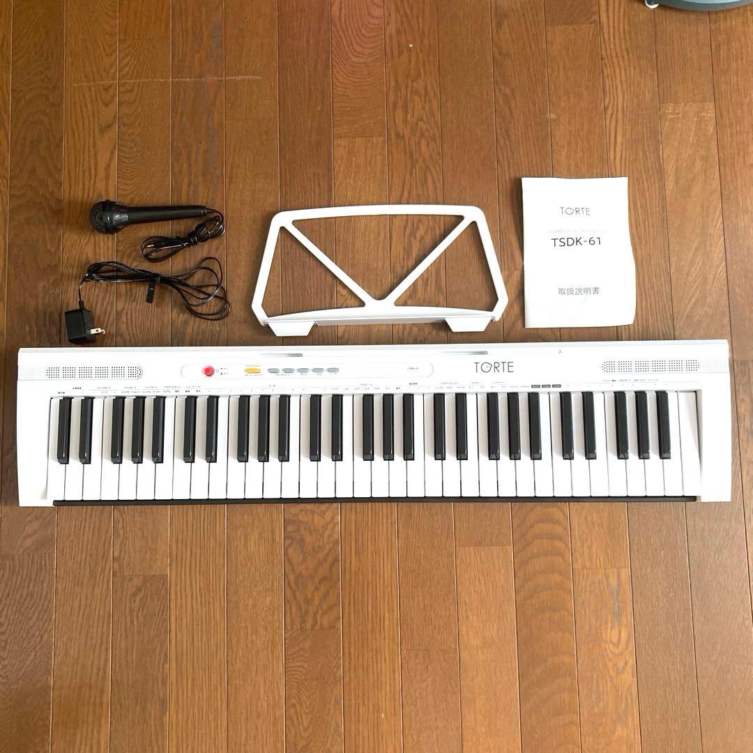 キョーリツコーポレーションTORTE(トルテ)TSDK-61電子キーボード61鍵