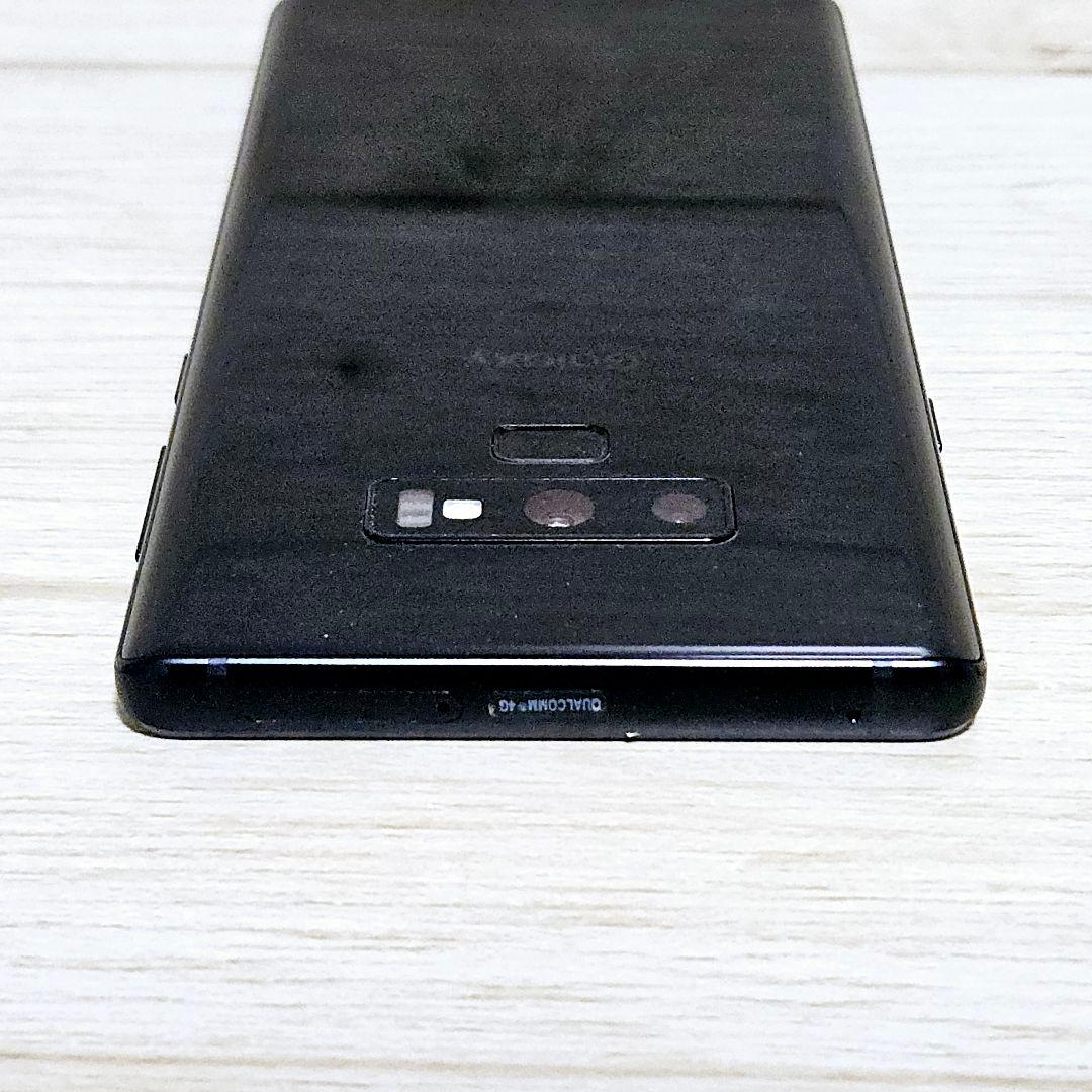極美品 動作品 SIMフリー Galaxy Note 9 SCV40 ブラック