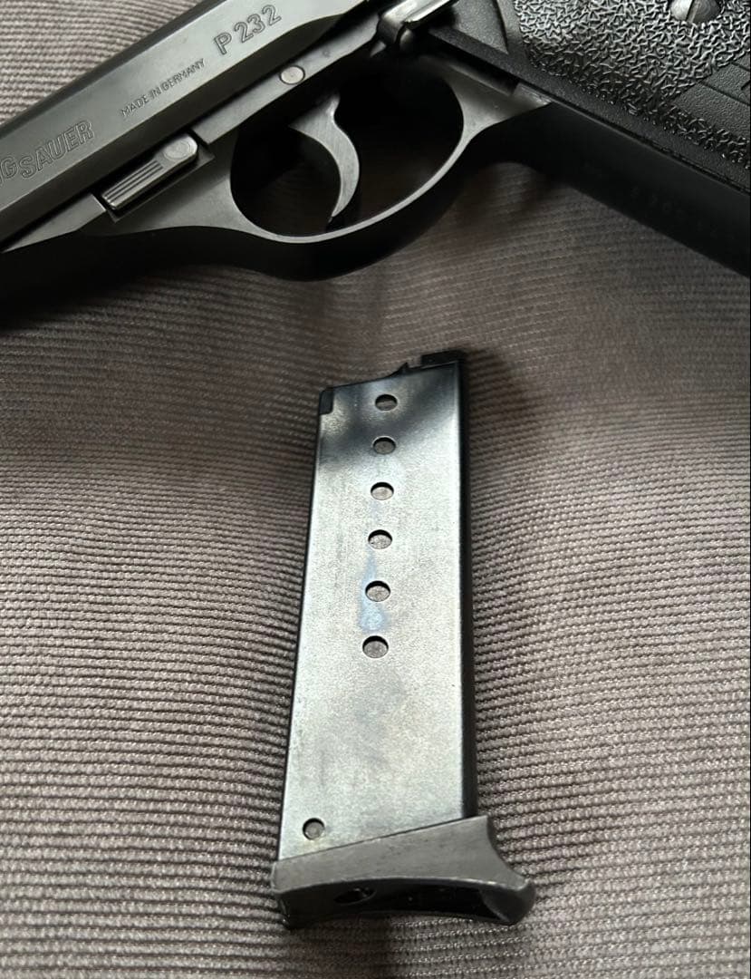 【KSC】SIG P232 HW 簡易ウェザリング仕様【本体のみ】ガンケース付‼️