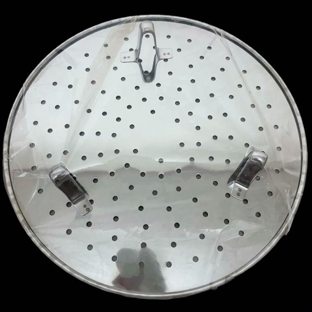 日本製　ステンレス　卓上鍋　24cm お玉　目皿付き 新潟県燕市