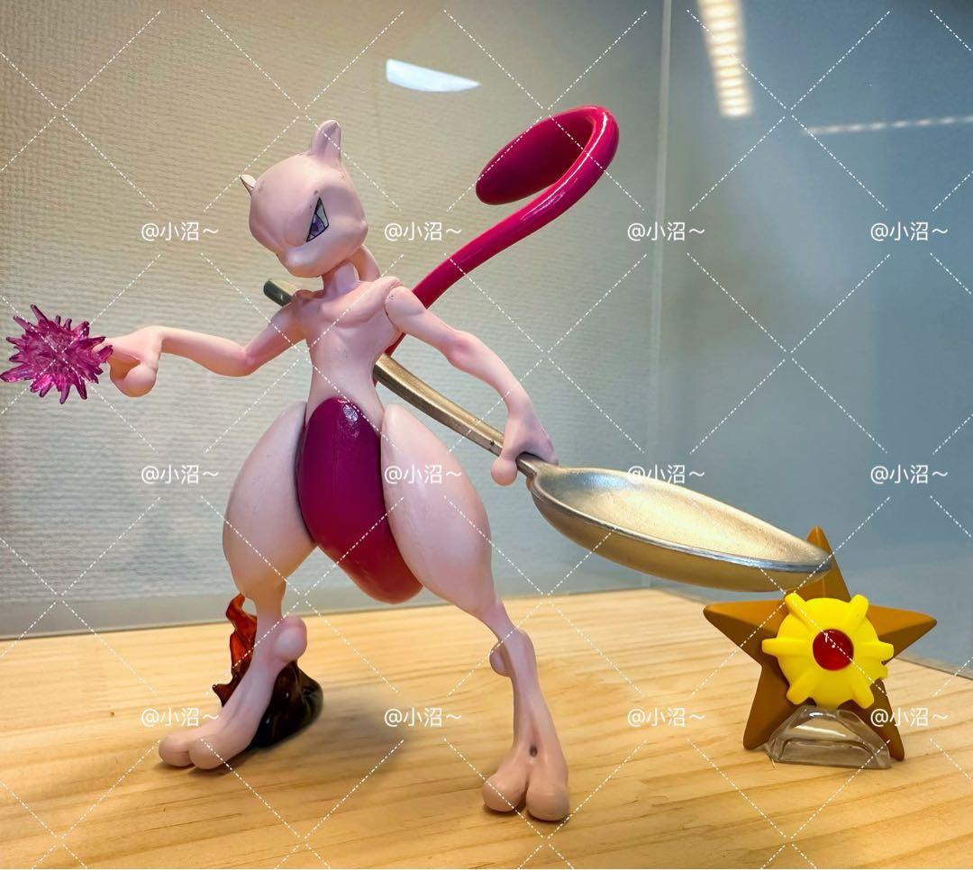 ポケモンスケールワールド　ミュウツー　1/20サイズ　スプーン付き　PVC製
