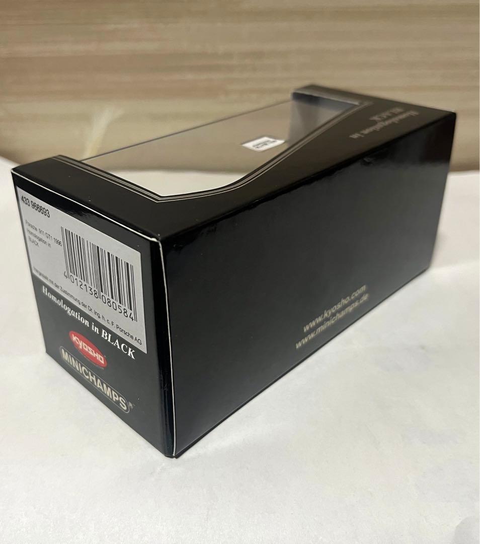 ミニチャンプス 京商 1/43 ポルシェ 911 GT1 1996