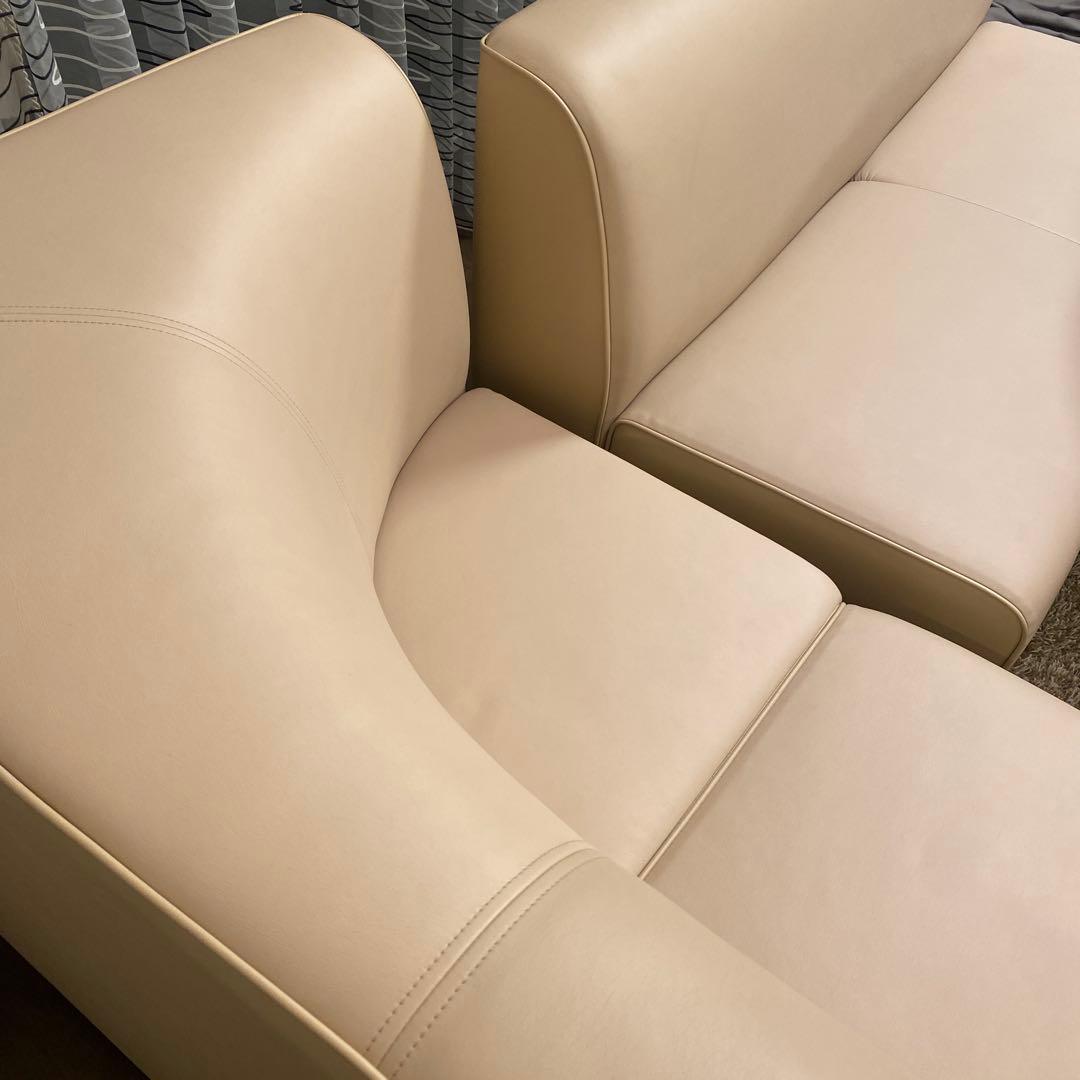 ほぼ未使用　コーナーソファ①