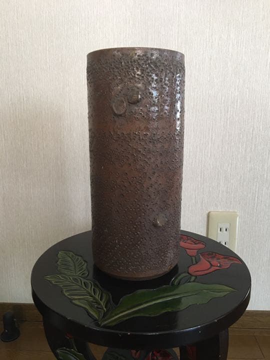 瑠璃壺　木箱入り