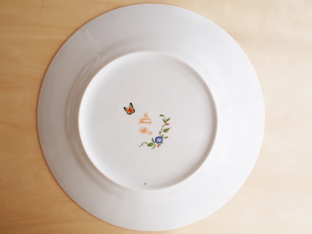 HERMES シエスタ 2点セット ディナープレート 27.5cm