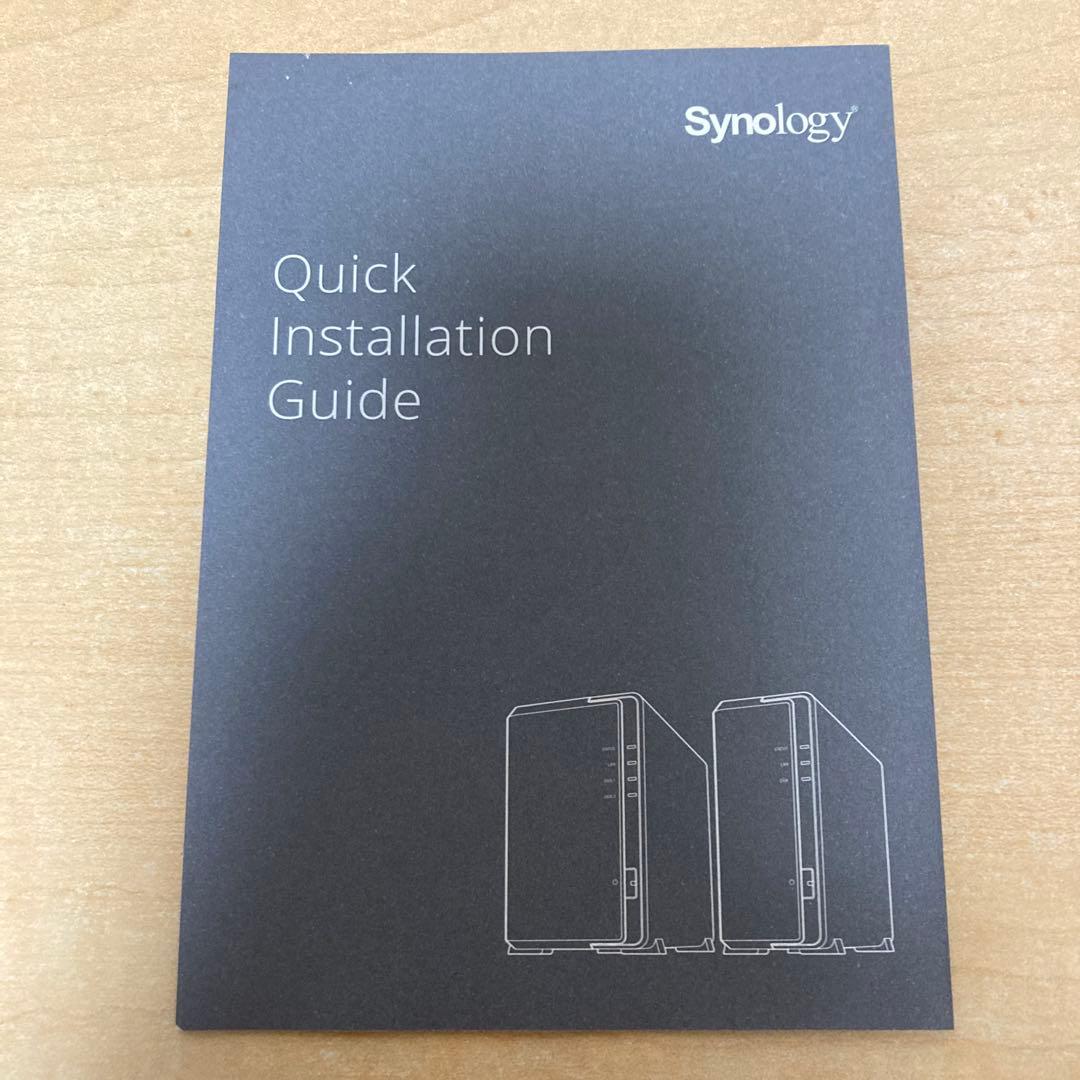 Synology DISKSTATION DS120j NASキット