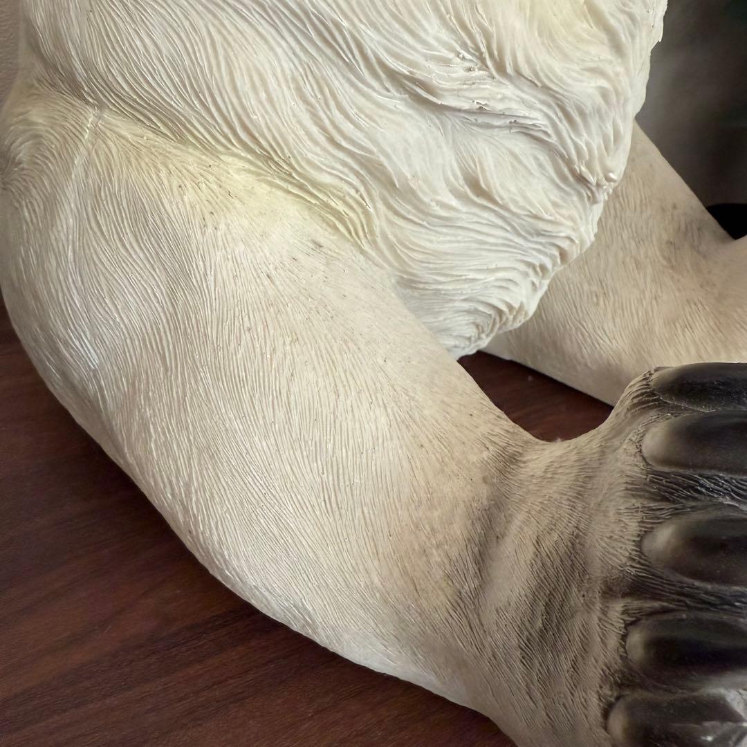 KARE アニマルサイドテーブル シロクマ