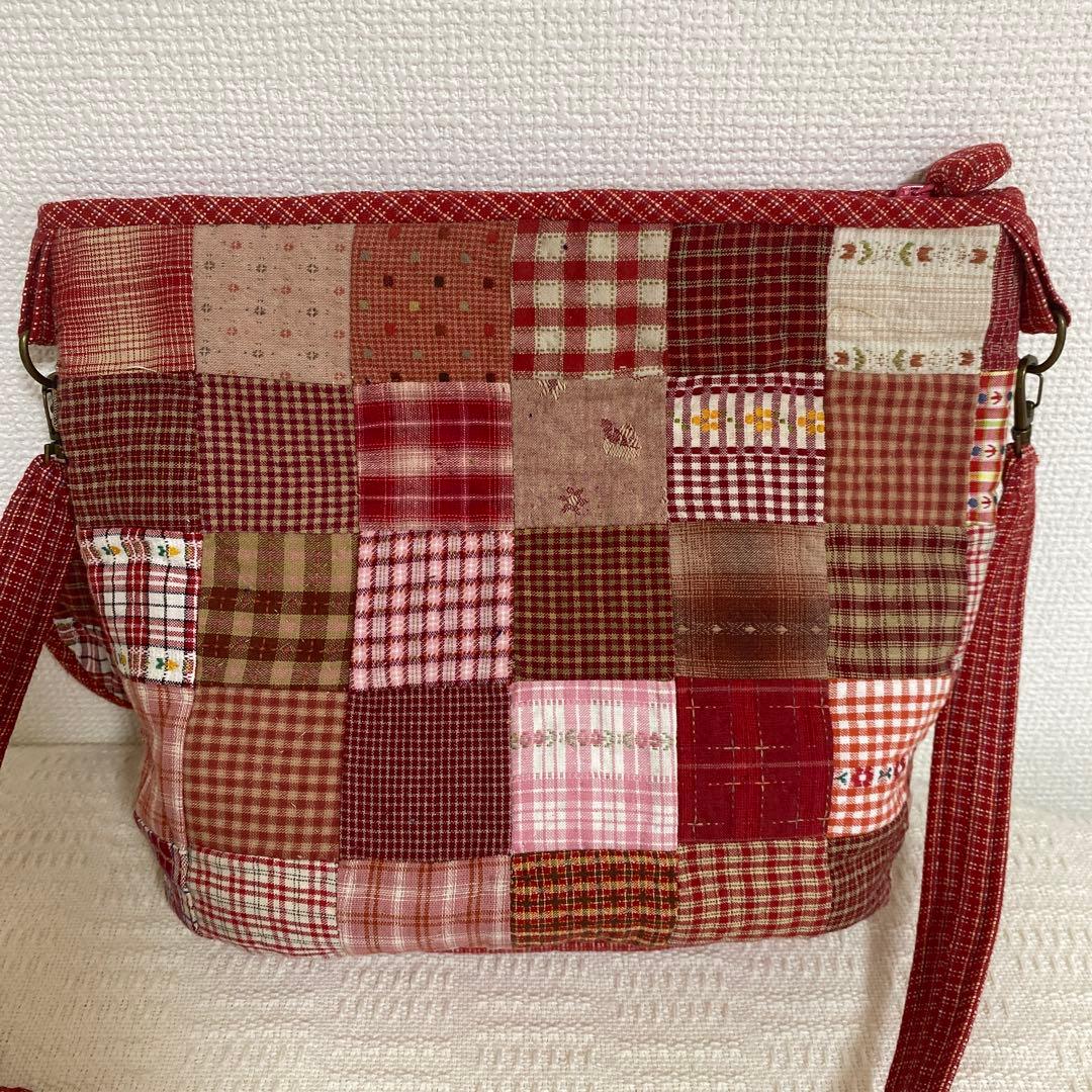 38.ハンドメイド＊先染め生地 スーちゃんのバッグ