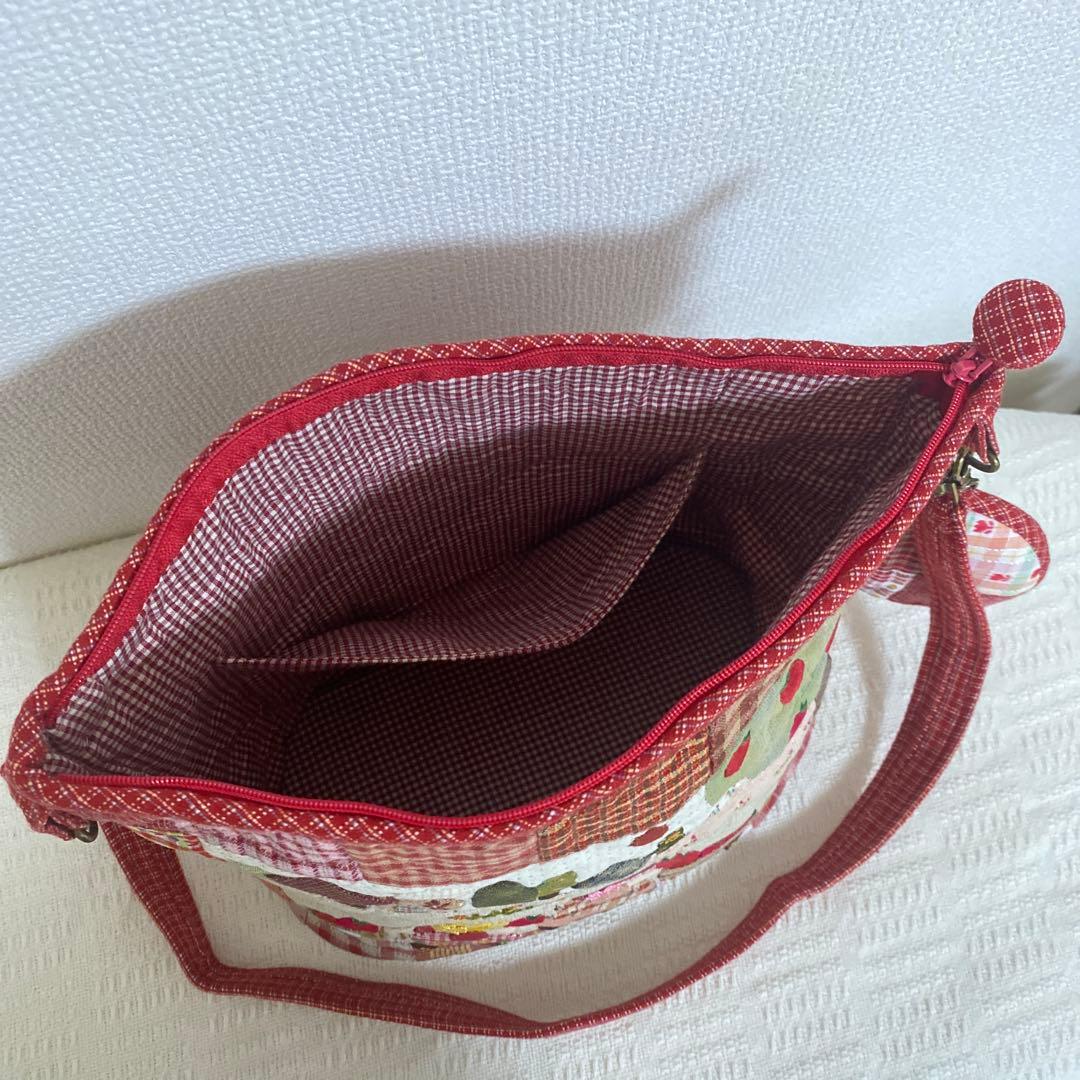 38.ハンドメイド＊先染め生地 スーちゃんのバッグ