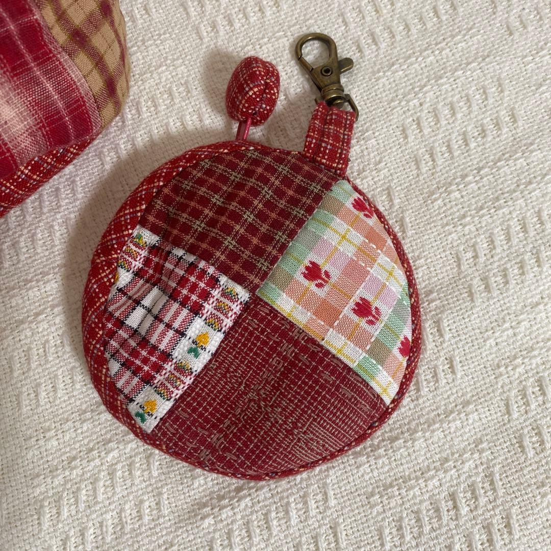 38.ハンドメイド＊先染め生地 スーちゃんのバッグ