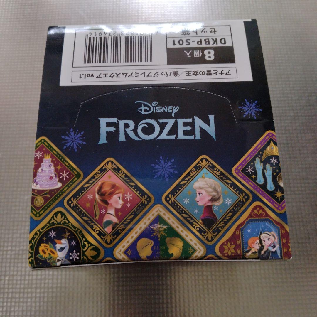 ディズニーフローズン　 金バッチプレミアムスクエア　vol.1セット箱新品未開封