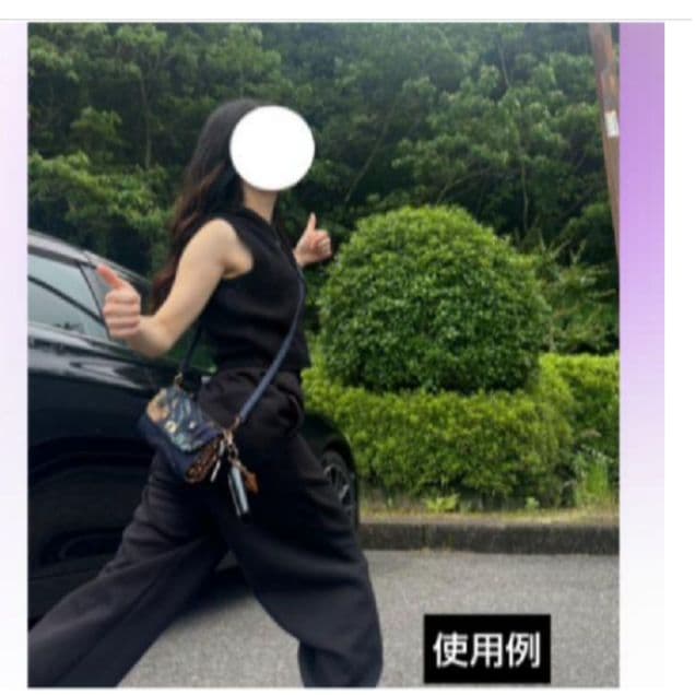 デニムリメイク長財布　 虎龍