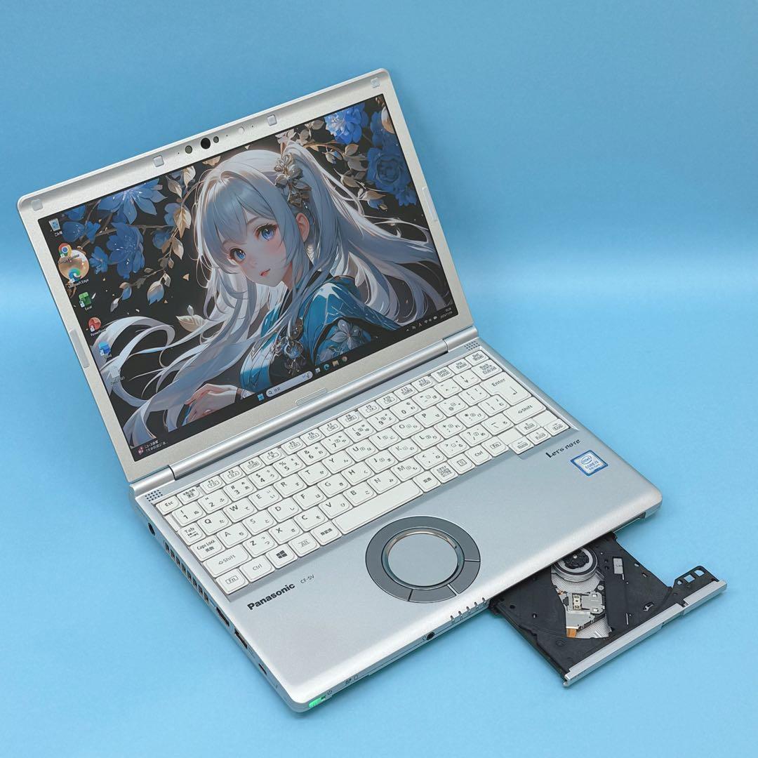 887 DVD搭載 レッツノートSV8 i5 第8世代 8GB office