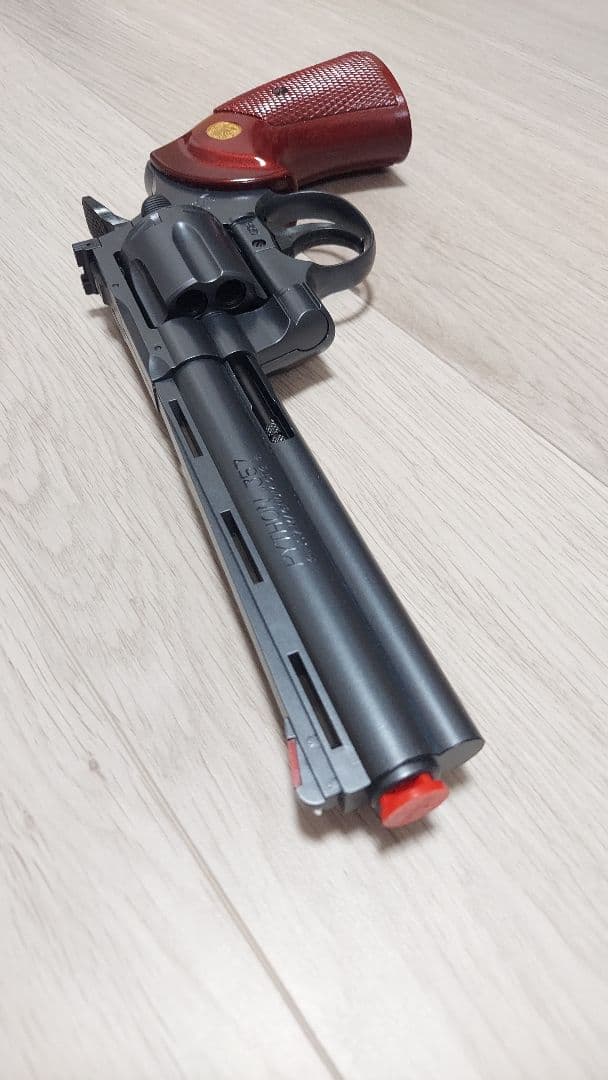 極美品　クラウンモデル　エアーリボルバー　3機種セット　コルトパイソン　M19