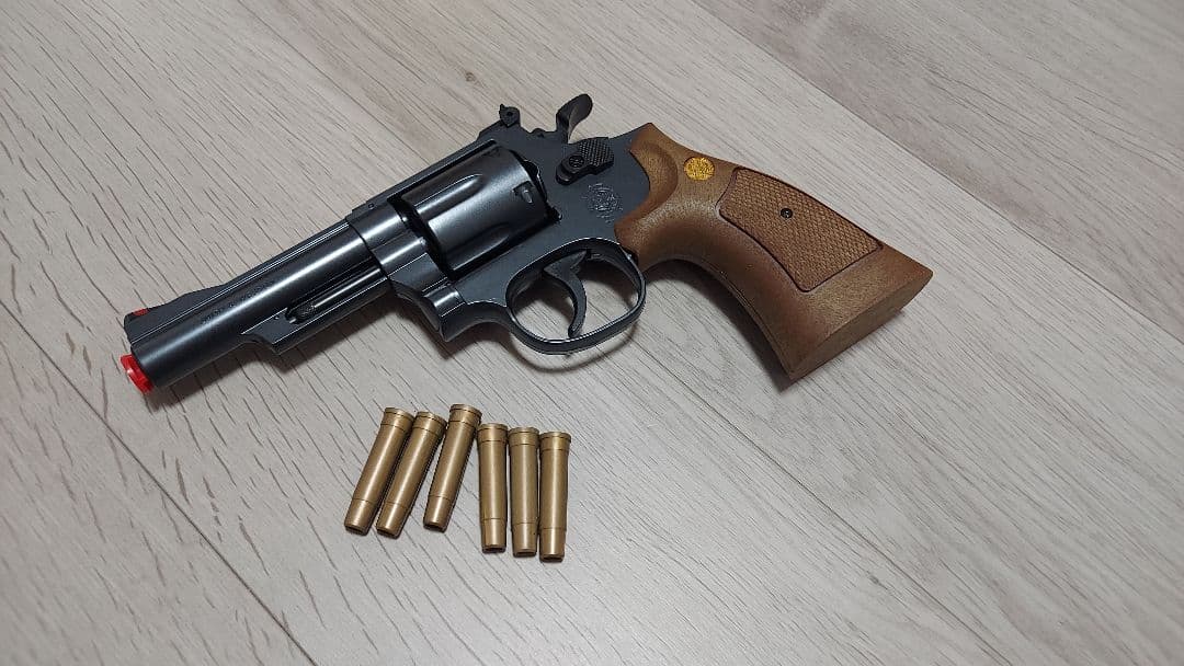 極美品　クラウンモデル　エアーリボルバー　3機種セット　コルトパイソン　M19