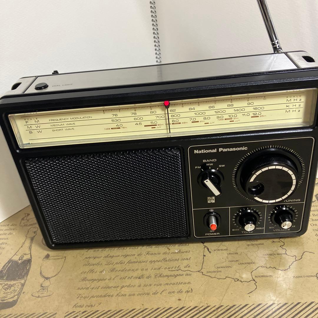 専用品　精密なチューニングスケールが売り　ナショナル　　 RF-1105