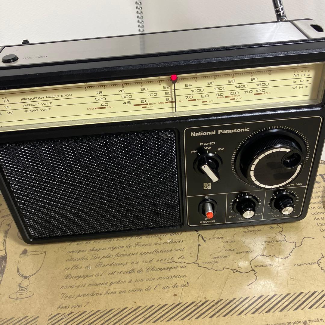 専用品　精密なチューニングスケールが売り　ナショナル　　 RF-1105