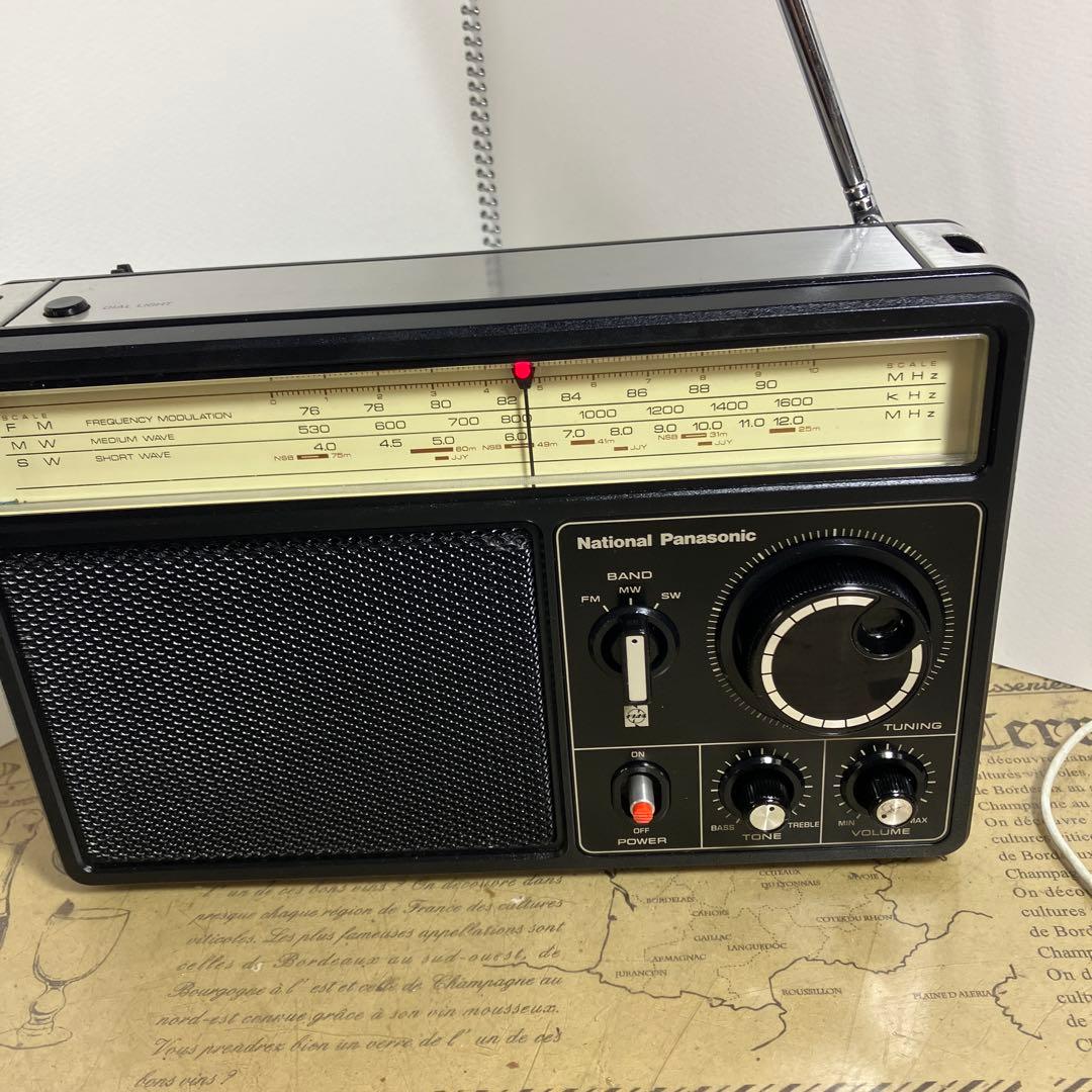 専用品　精密なチューニングスケールが売り　ナショナル　　 RF-1105