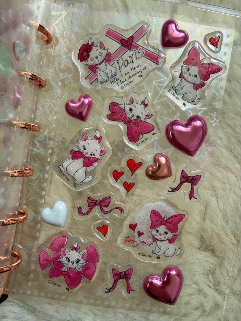 ♡*♡様 ボンボンドロップシール帳完成品