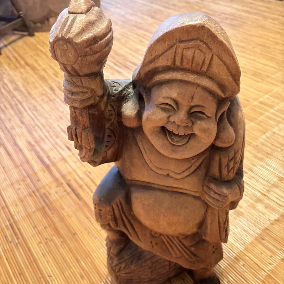 縁起物　笑顔の大黒さま