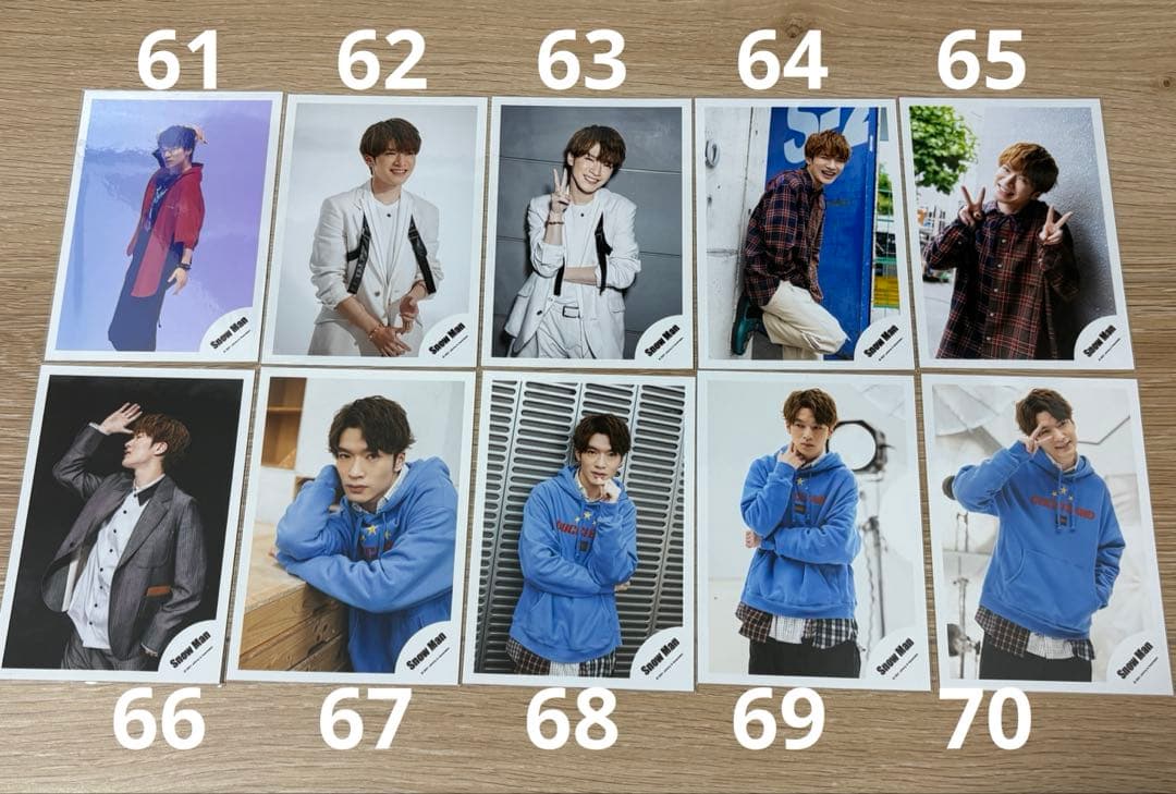  Man 深澤辰哉 公式写真セット⑴