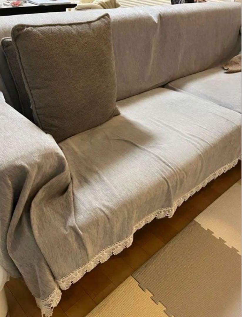 ①【定価19万】アルモニア 4人掛けソファ　喫煙・ペットなし｜設置込み