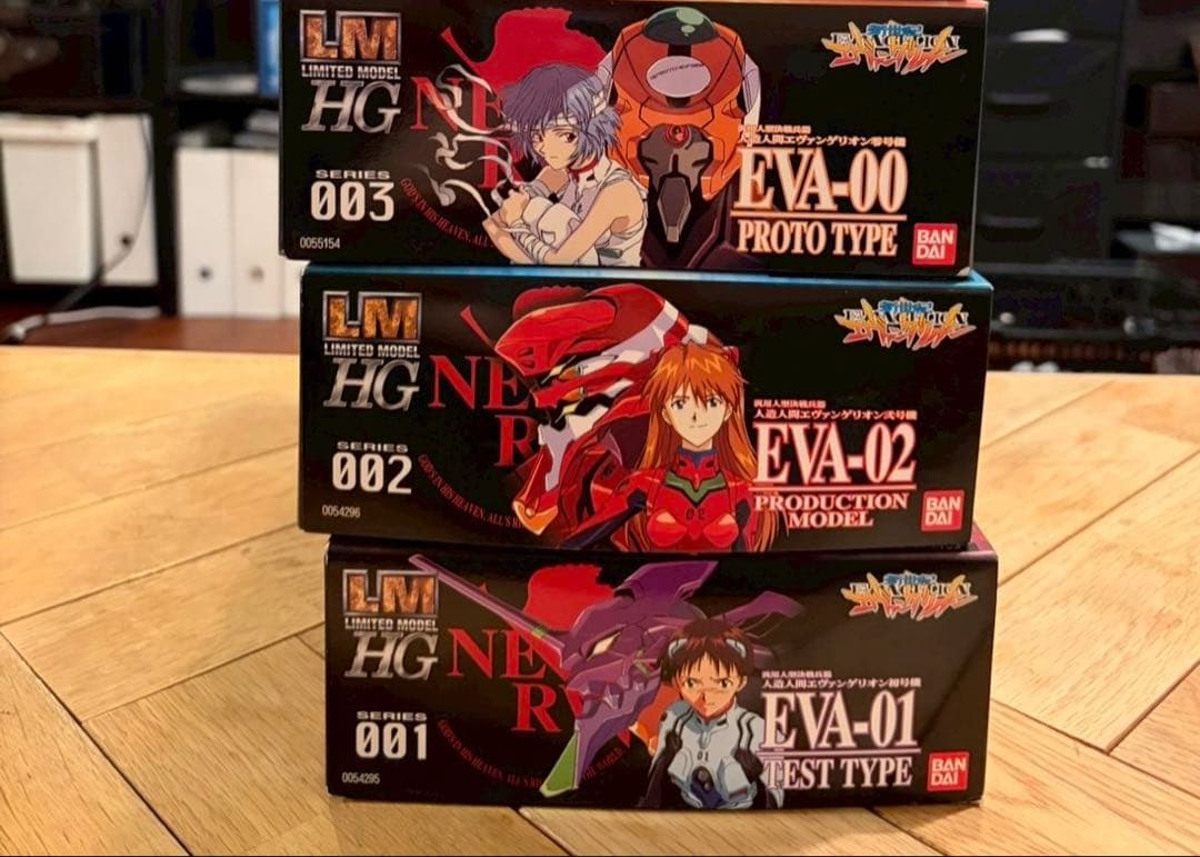 エヴァンゲリオン　プラモデル