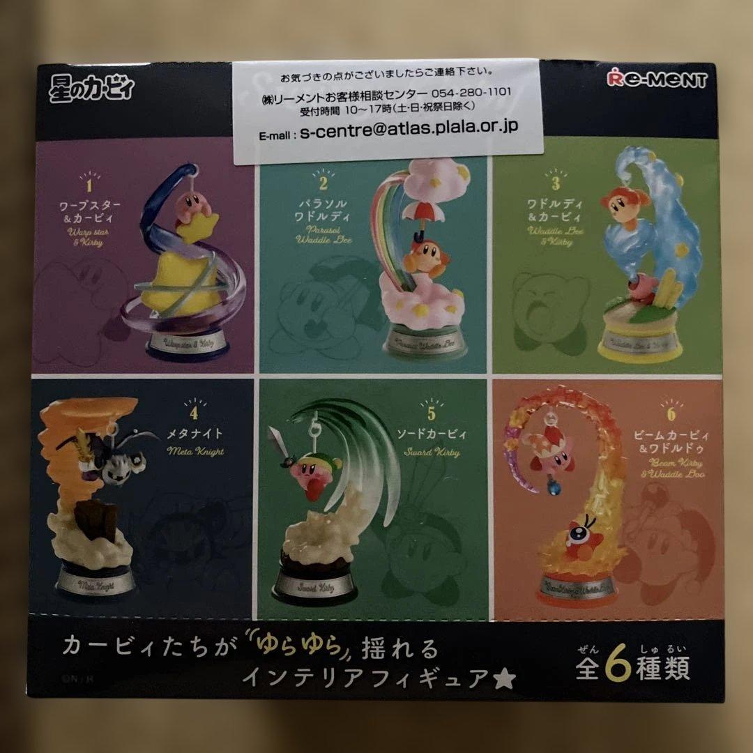 星のカービィゆらゆら揺れるインテリアフィギュア全6種類　新品