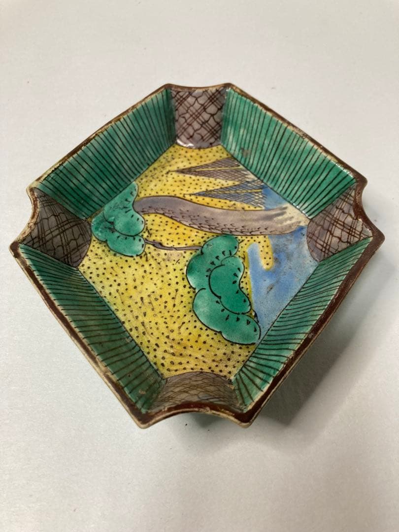 古九谷　吉田屋　八角皿　20枚